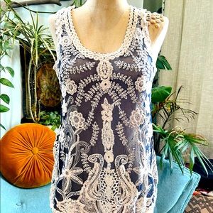 Lace Tank Top